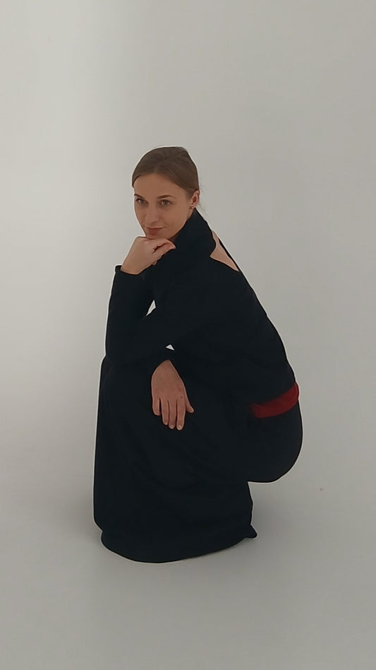 Atostogos - trousers and turtle neck top cotton set